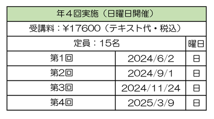 2024年度 福祉有償運送運転者講習